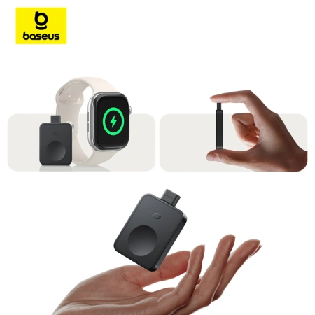 BASEUS ŁADOWARKA INDUKCYJNA 2.5W DO APPLE WATCH BEZPRZEWODOWA MAGNETYCZNA