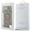 GUESS ETUI CASE IML METAL GLITTER DO IPHONE 16E DO MAGSAFE CIRCLE TRIANGLE