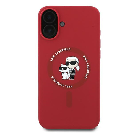KARL LAGERFELD KLHMP16MSCMKCRHR ETUI DO IPHONE 16 PLUS HARDCASE SILIKON