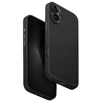 UNIQ etui Lyden iPhone 16 6.1"Magclick Charging czarny/dallas black