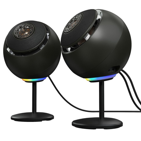 Głośniki do komputera 2.0 Creative Pebble Nova USB-C czarny