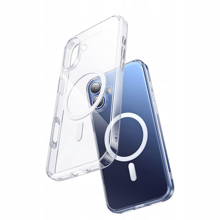 MCDODO ETUI MAGNETYCZNE CLEAR CASE WZMOCNIONE DO MAGSAFE IPHONE 16