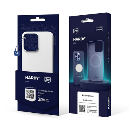 Apple iPhone 14 Pro Max - 3mk Hardy Silicone MagCase White