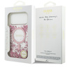 Etui Guess Resin Bottom Glitter MagSafe do iPhone 17 Pro Max różowy