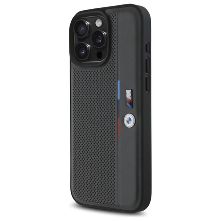 BMW ETUI HARDCASE DO IPHONE 16 PRO MAX 6.9 M PERFORATED TRICOLOR DETAIL