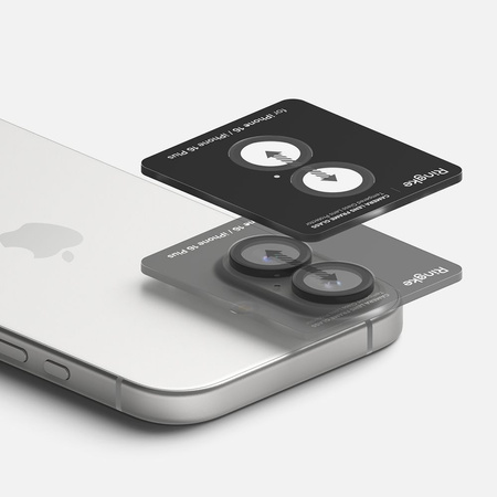 RINGKE OSŁONA APARATU CAMERA FRAME PROTECTOR DO IPHONE 16 16 PLUS KOMPLET 2
