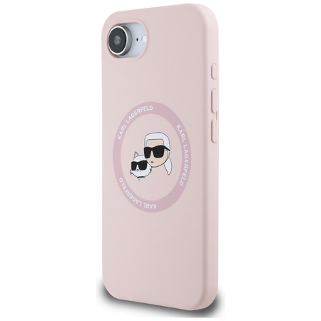 KARL LAGERFELD ETUI SILIKONOWE KARL&CHOUPETTE HEADS DO IPHONE 16E DO