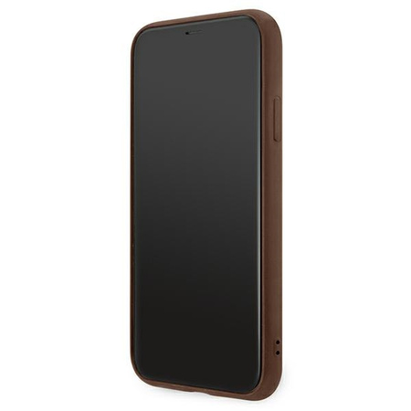 GUESS POKROWIEC DO IPHONE 11 XR 6,1 4G METAL GOLD LOGO Z DODATKOWĄ OCHRONĄ