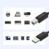 Kabel Wozinsky WKDDY3S USB-B - USB-A 480Mb/s 2m - czarny