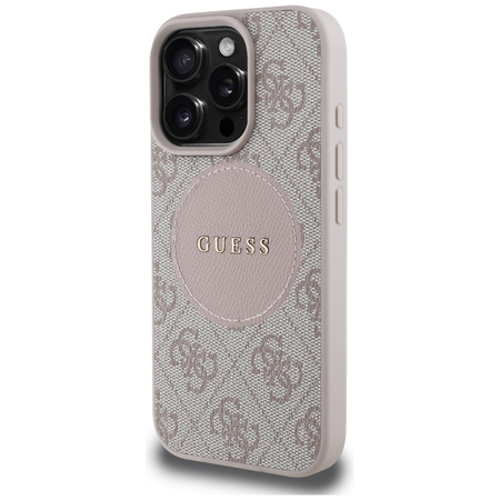 GUESS ETUI DO TELEFONU MAGNETYCZNE DO MAGSAFE IPHONE 16 PRO 4G CIRCLE LOGO