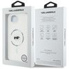 KARL LAGERFELD ETUI DO IPHONE 16E DO MAGSAFE KARL HEAD OCHRONA I STYLIZACJA