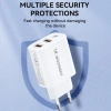 WOZINSKY ŁADOWARKA USB-C 30W 2 X USB-A DO TELEFONÓW I TABLETÓW Z FUNKCJĄ PD