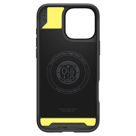 SPIGEN CASE RUGGED ARMOR DO MAGSAFE DO IPHONE 16 PRO OCHRONA PRZED UPADKIEM