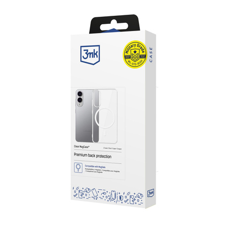 3MK PROTECTION POKROWIEC ETUI TPU DO SAMSUNG GALAXY S25 EDGE CLEAR MAGCASE
