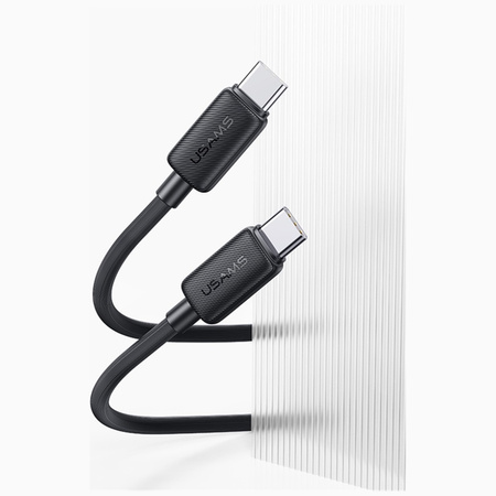 USAMS KABEL USB-C DO USB-C 60W DO TELEFONÓW LAPTOPÓW 1M Z FUNKCJĄ
