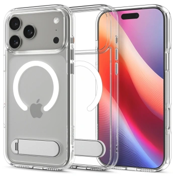 SPIGEN ETUI ULTRA HYBRID S DO MAGSAFE DO IPHONE 17 PRO PRZEJRZYSTE OCHRONA
