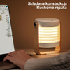 USAMS LAMPKA LED WIELOFUNKCYJNA DO BIURA SYPIALNI 3 TRYBY KONTROLA