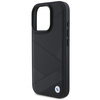 BMW ETUI HARDCASE SIGN LEATHER CROSSING LINES PATTERN DO IPHONE 16 PRO 6.3