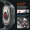 Etui Spigen Rugged Armor Pro na Apple Watch Ultra 1 / 2 (49 mm) - ciemnoszare