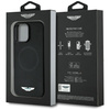 Etui Aston Martin HC FW Logo do iPhone 16 Pro Max MagSafe czarny