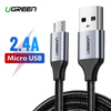 UGREEN KABEL USB MICRO 0.25M QC 3.0 DO TELEFONÓW 2.4A Z SZYBKIM ŁADOWANIEM