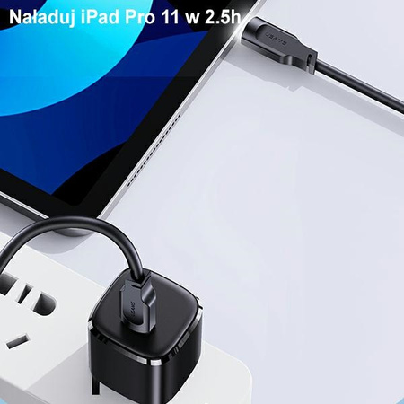 USAMS KABEL USB-C NA USB-C DO TELEFONÓW IPHONE SAMSUNG ŁADOWANIE 100W 1,2M