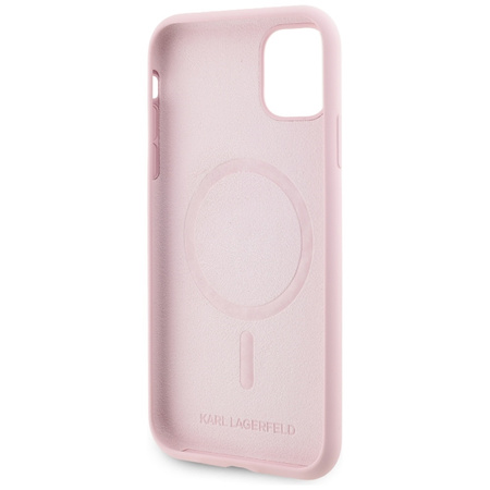 KARL LAGERFELD ETUI SILICONE KARL&CHOUPETTE DO IPHONE 11 DO MAGSAFE