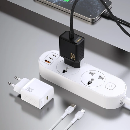DUDAO ŁADOWARKA A26 PD20W USB-C DO APPLE MACBOOK AIR PRO SZYBKIE ŁADOWANIE