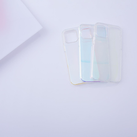 Aurora Case etui do Xiaomi Redmi Note 11 żelowy neonowy pokrowiec niebieski