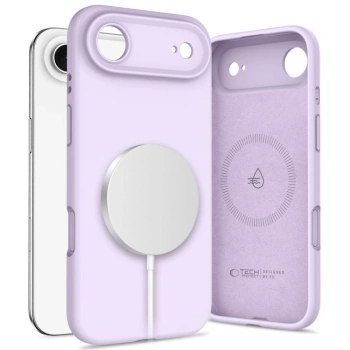 TECH-PROTECT ETUI SILICONE MAGSAFE DO IPHONE 17 AIR OCHRONA Z SILIKONOWYM
