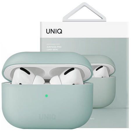 UNIQ etui Lino AirPods Pro Silicone miętowy/mint green