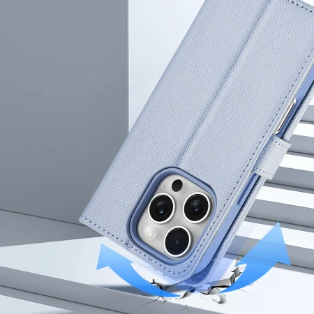 DUX DUCIS ETUI LAVA DO IPHONE 16 PRO MAX Z MAGNETYCZNYM PORTFELEM SKÓRZANYM