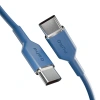 Kabel Puro ICON USB-C - USB-C 1,5m - niebieski