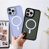 Magnetyczne etui z MagSafe Color Matte Case do iPhone 14 Plus - fioletowe