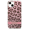 Guess GUHCP13SHSLEOP iPhone 13 mini 5,4" różowy/pink hardcase Leopard