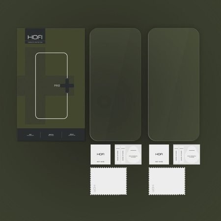 HOFI SZKŁO HARTOWANE GLASS PRO+ 2-PACK DO IPHONE 16 PRO MAX ŁATWE W MONTAŻU