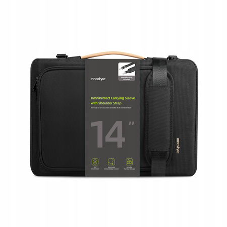 INNOSTYLE TORBA NA LAPTOPA 14 WODOODPORNA ETUI CASE OMNIPROTECT PASEK