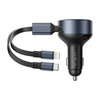 VENTION ŁADOWARKA SAMOCHODOWA 30W USB-C DO APPLE DO LIGHTNING KABEL W