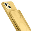 Apple iPhone 15 Plus - 3mk Hardy Silicone MagCase Yellow