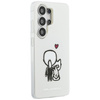 Etui Karl Lagerfeld IML Karl&Choupette   MagSafe do Samsung Galaxy S26 Ultra przezroczysty