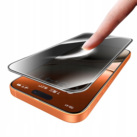 MCDODO SZKŁO HARTOWANE PRYWATYZUJĄCE AUTOFIT SZYBKA DO APPLE IPHONE 17 PRO