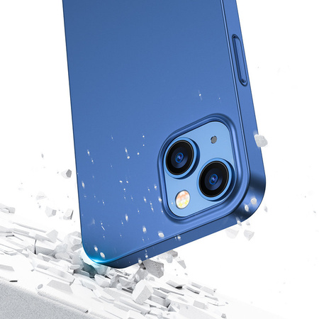 Joyroom 360 Full Case etui pokrowiec do iPhone 13 obudowa na tył i przód + szkło hartowane niebieski (JR-BP927 blue)