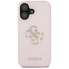 GUESS POKROWIEC TPU DO IPHONE 16 4G LOGO GRANULOWANE WERSJA CLASSIC