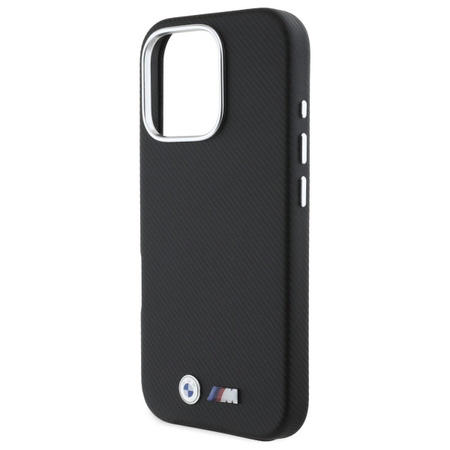 BMW ETUI DO IPHONE 16 PRO MAX HARDCASE Z METALU I KEVLARU BMHCP16X23PUFWKEV