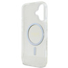 GUESS POKROWIEC HARDCASE IML GLITTER CIRCLE DO IPHONE 16 6.1 Z DO MAGSAFE