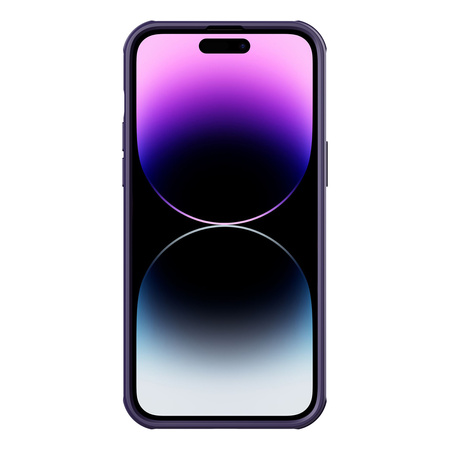 Nillkin CamShield S Case etui iPhone 14 Pro Max pancerny pokrowiec osłona na aparat fioletowe