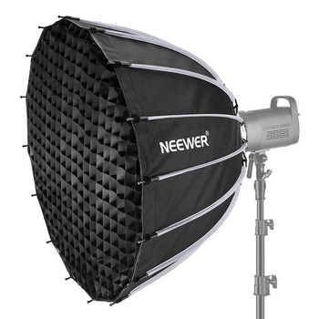 NEEWER SOFTBOX 85 CM DO FOTOGRAFII FOTO LAMPA STUDIO ZMIENNY KĄT ŚWIATŁA