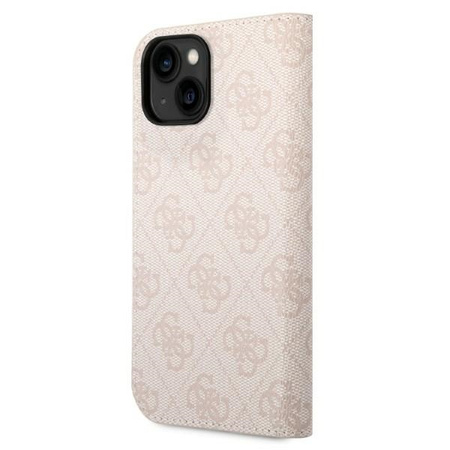 GUESS ETUI DO IPHONE 14 15 13 6,1 4G VINTAGE GOLD LOGO CASE DO APPLE