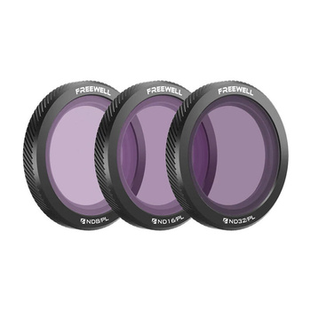 FREEWELL ZESTAW FILTRÓW ND/PL DO DJI NEO ND8 ND16 ND32 JASNE WYRAŹNE DETALE