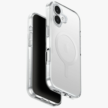 Etui UNIQ Clario do iPhone 17 Magclick   Charging przezroczysty